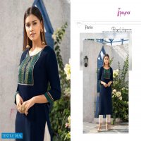 PARIS VOL 3 BY PSYNA RAYON SLUB DAILY WEAR FANCY KURTIS