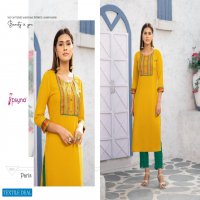 PARIS VOL 3 BY PSYNA RAYON SLUB DAILY WEAR FANCY KURTIS