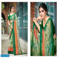 MYSHA BY SEEMA PREMIUM MOSS PRINTED SAREE WHOLESALER