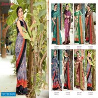 MYSHA BY SEEMA PREMIUM MOSS PRINTED SAREE WHOLESALER