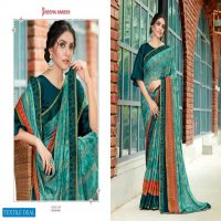 MYSHA BY SEEMA PREMIUM MOSS PRINTED SAREE WHOLESALER