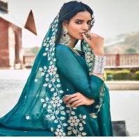 Cinderella Reem Wholesale Pure Uppada Silk With Fancy Embroidery Salwar Kameez