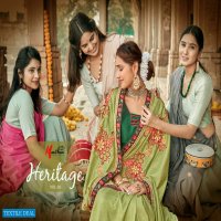 Manthan Heritage Vol-28 Wholesale Designer Festive Indian Sarees