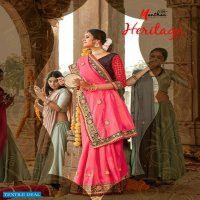 Manthan Heritage Vol-28 Wholesale Designer Festive Indian Sarees