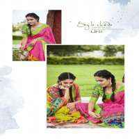 SHVETAMBAR LINEN BANDEZ SILK SAREE AUTHORIZED SUPPLIER IN SURAT