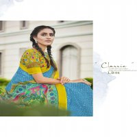 SHVETAMBAR LINEN BANDEZ SILK SAREE AUTHORIZED SUPPLIER IN SURAT