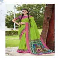 SHVETAMBAR LINEN BANDEZ SILK SAREE AUTHORIZED SUPPLIER IN SURAT