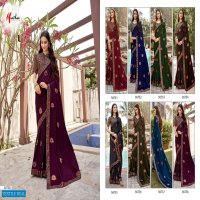 Manthan Riyana Wholesale Chiffon Indian Festive Sarees