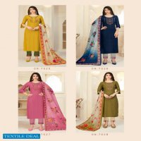 MAHIRA BY LILY & LALI FULL STITCH DESIGNER TOP BOTTOM WITH DUPATTA