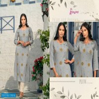PLUM BY PSYNA RAYON REGULAR WEAR FANCY KURTIS