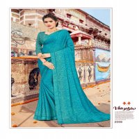 NIYATA BY MANSAROVER MOSS CHIFFON PRINTED FANCY SAREES