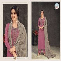 NORA BY VELISA SILK LINEN SATIN CASUAL WEAR SALWAR KAMEEZ