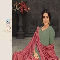 NORA BY VELISA SILK LINEN SATIN CASUAL WEAR SALWAR KAMEEZ