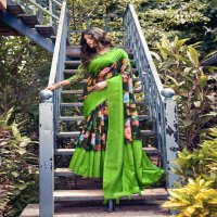SHVETAMBAR CREATION VANTO BOUTIQUE COTTON SILK WITH KANCHI BORDER SAREE