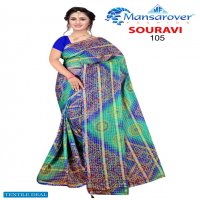 Mansarover Souravi Wholesale Chiffon Panetar Sarees