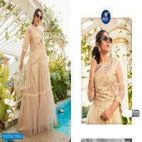 VItara Magic Vol-12 Wholesale Designer Top With Skirt And nett Dupatta
