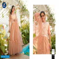 VItara Magic Vol-12 Wholesale Designer Top With Skirt And nett Dupatta