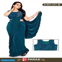 Paras Design 101 Colour wholesale Imported Fabrics Indian Sarees