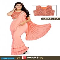 Paras Design 101 Colour wholesale Imported Fabrics Indian Sarees
