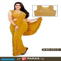 Paras Design 101 Colour wholesale Imported Fabrics Indian Sarees