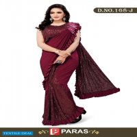 Paras Design 168 Colour Wholesale Ready to Wear Imported Fabrics Sarees