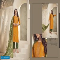 PRISTINE BY SNAPSTYLE SILK KURTI PANT WITH DUPATTA READYMADE COLLECTION