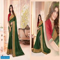 5D DESIGNER HIMANI VOL 2 GEORGETTE SAREE WITH BORDER WITH CHEAP RATE