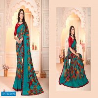 5D DESIGNER HIMANI VOL 2 GEORGETTE SAREE WITH BORDER WITH CHEAP RATE