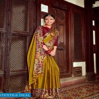 5D DESIGNER SIMRAN BLACK CHIFFON PRINTED SARIS WITH LOW PRICE