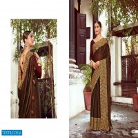 5D DESIGNER SIMRAN BLACK CHIFFON PRINTED SARIS WITH LOW PRICE