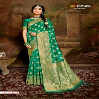 B FINE LAUNCH JAMDANI TRADITIONAL WEAR DESIGNER SILK SAREE AT WHOLESALE PRICE