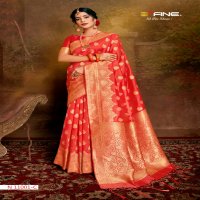 B FINE LAUNCH JAMDANI TRADITIONAL WEAR DESIGNER SILK SAREE AT WHOLESALE PRICE