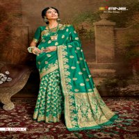 B FINE LAUNCH JAMDANI TRADITIONAL WEAR DESIGNER SILK SAREE AT WHOLESALE PRICE