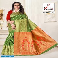 Kodas Atrangi 6174 Wholesale Silk Base Rich Pallu Sarees