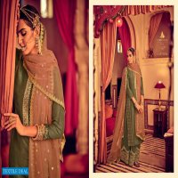 Cinderella Zarbab Wholesale Pure Silk Jacquard Festive Salwar Kameez