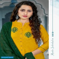 Wooglee Saavree Vol-1 Wholesale Kurti With Sharara And Dupatta