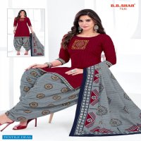 B B SHAH NAYRAA VOL 1 WHOLESALE COTTON PRINTED SUITS WITH LOW COST
