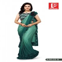 Paras 03 Colours Wholesale Festive Fancy Fabrics Sarees