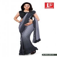 Paras 03 Colours Wholesale Festive Fancy Fabrics Sarees
