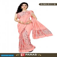 Paras 511 Colour Wholesale Fancy Fabrics Sarees