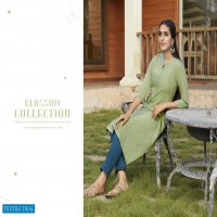 LADLEE BY KALAROOP RAYON EMBROIDERY CASUAL WEAR FANCY KURTI