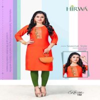HIRWA KITKAT RAYON KURTI WITH LOWEST PRICE SUPPLIER IN SURAT