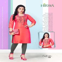 HIRWA KITKAT RAYON KURTI WITH LOWEST PRICE SUPPLIER IN SURAT
