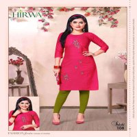 HIRWA PRESENTS SAKSHI RAYON KURTI LOW BUDGET FOR BEST RATES