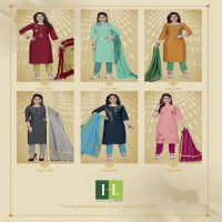 PEACOCK BY HIRWA HEAVY CHINNON WITH INNER (EMBROIDERY + HAND WORK) KURTI CATALOG