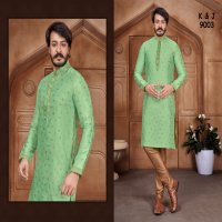 K & J D-12 wholesale designer Men's Kurta With Pajama