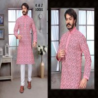 K & J D-13 Wholesale Designer Kurta With Pajama