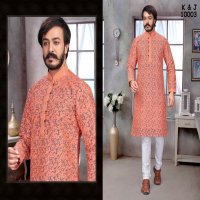 K & J D-13 Wholesale Designer Kurta With Pajama
