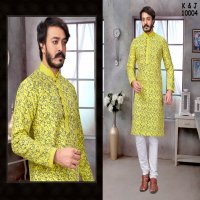 K & J D-13 Wholesale Designer Kurta With Pajama