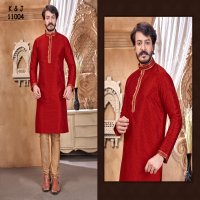 K & J D-14 Wholesale Designer Kurta With Pajama